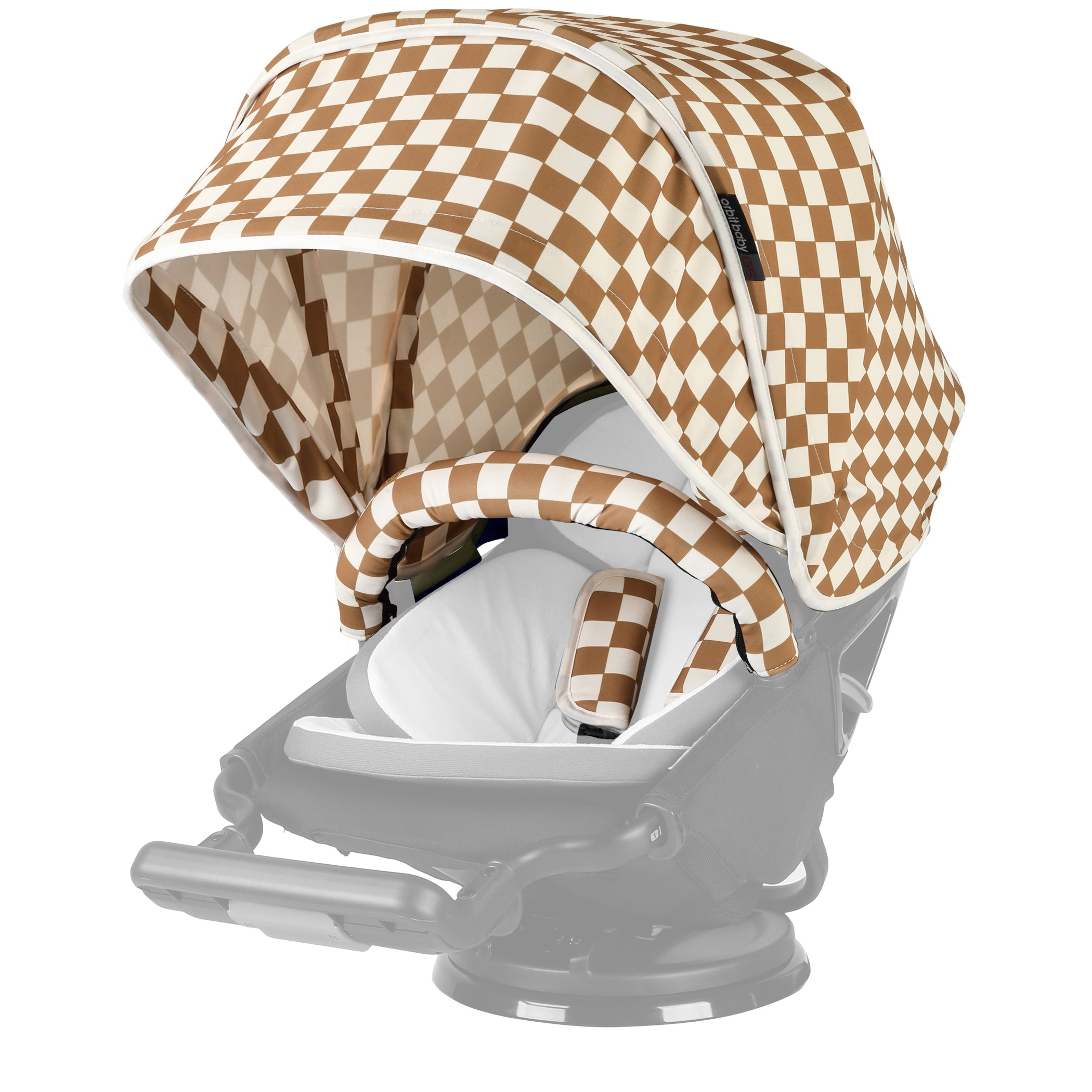 G5 Stroller Canopy in Chestnut Check
