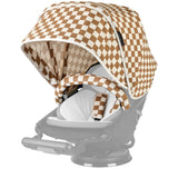 G5 Stroller Canopy in Chestnut Check