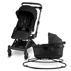 M+ Stroll & Lounge Compact Travel System